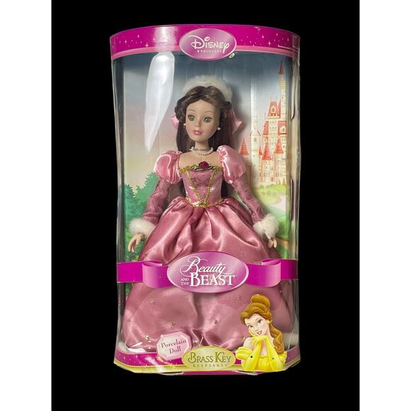 2005 Brass Key Keepsakes Disney Princess Belle Beauty & the Beast Porcelain Doll - Picture 1 of 7